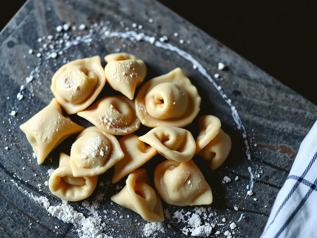 Dettaglio Tortellini Fatti a Mano